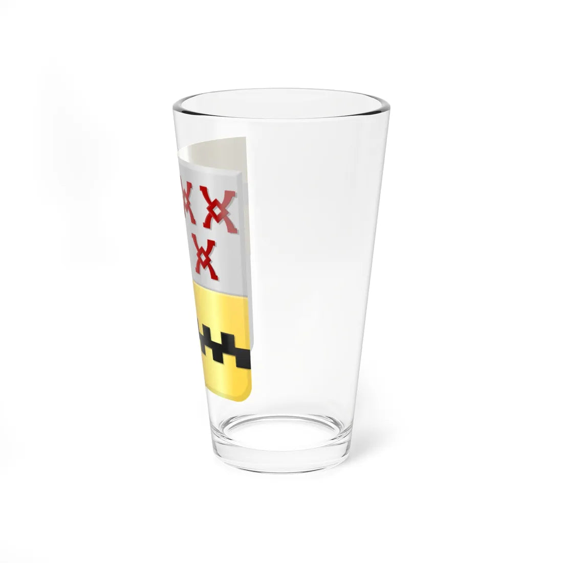 Albrandswaard heerlijkheidswapen (Netherlands) (Coat of Arms) Pint Glass 16oz - Go Mug Yourself