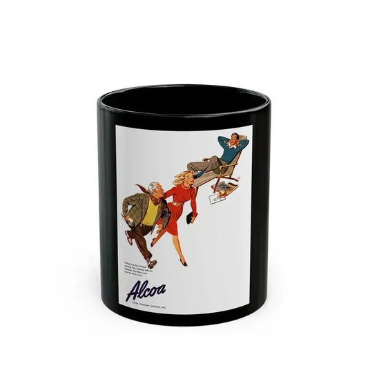 Alcoa Steamship Company ad - Black Coffee Mug 11oz - Go Mug Yourself