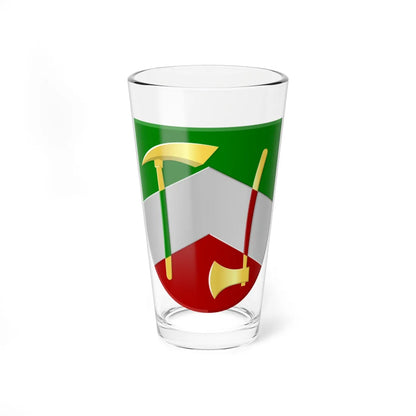 Aldebiltsyl wapen (Netherlands) (Coat of Arms) Pint Glass 16oz 16oz - Go Mug Yourself