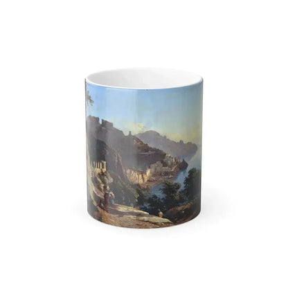 Alessandro La Volpe (1820-1887) Vue d'Amalfi - Color Changing Mug 11oz 11oz - Go Mug Yourself