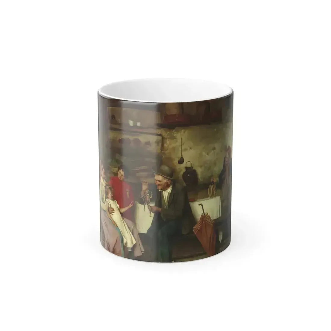 Alessandro Sani (1856-1927) The Puppet Show - Color Changing Mug 11oz 11oz - Go Mug Yourself