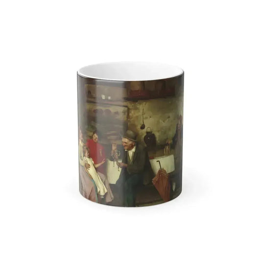 Alessandro Sani (1856-1927) The Puppet Show - Color Changing Mug 11oz 11oz - Go Mug Yourself
