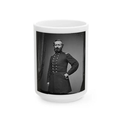 Alex Hayes (U.S. Civil War) White Coffee Mug 15oz - Go Mug Yourself