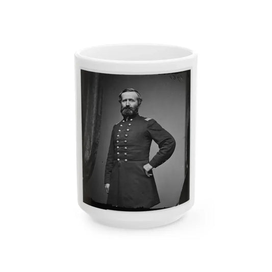 Alex Hayes (U.S. Civil War) White Coffee Mug 15oz - Go Mug Yourself