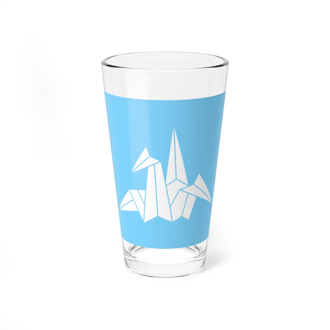 Alex K Hiroshima color (Japan) (Coat of Arms) Pint Glass 16oz 16oz - Go Mug Yourself