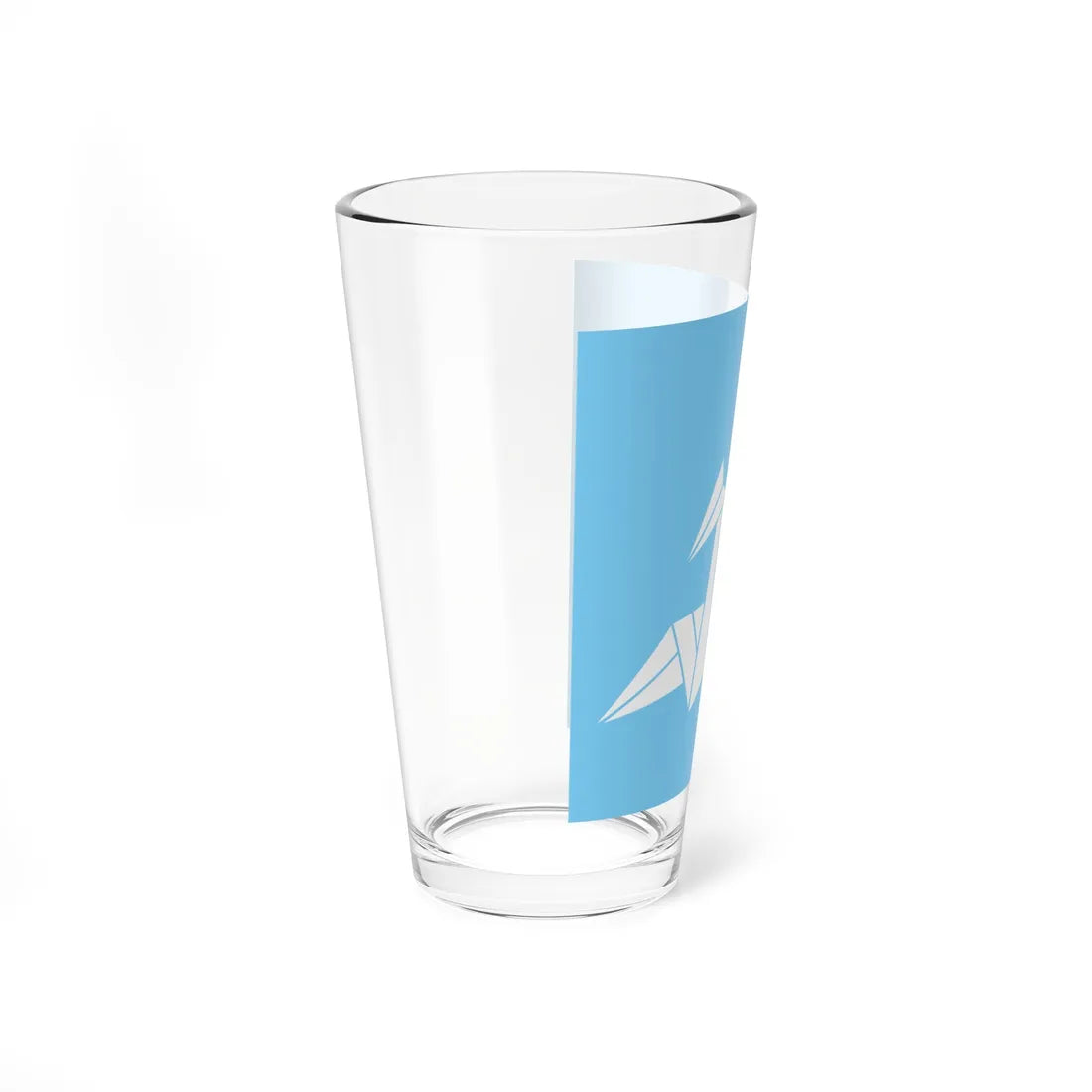 Alex K Hiroshima color (Japan) (Coat of Arms) Pint Glass 16oz - Go Mug Yourself