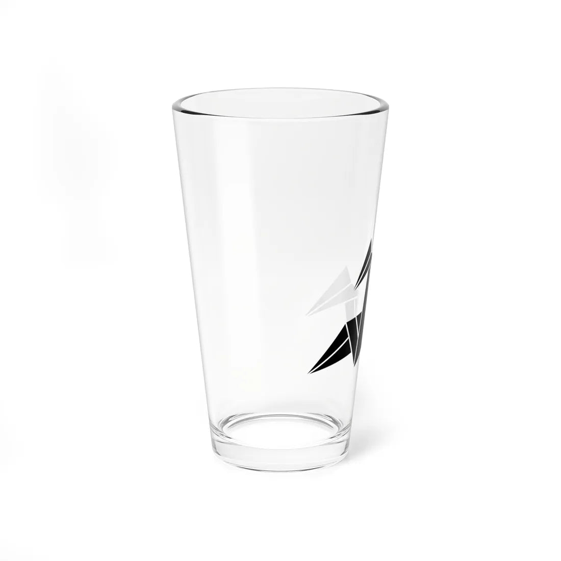 Alex K Hiroshima No background and Black color drawing (Japan) (Coat of Arms) Pint Glass 16oz - Go Mug Yourself