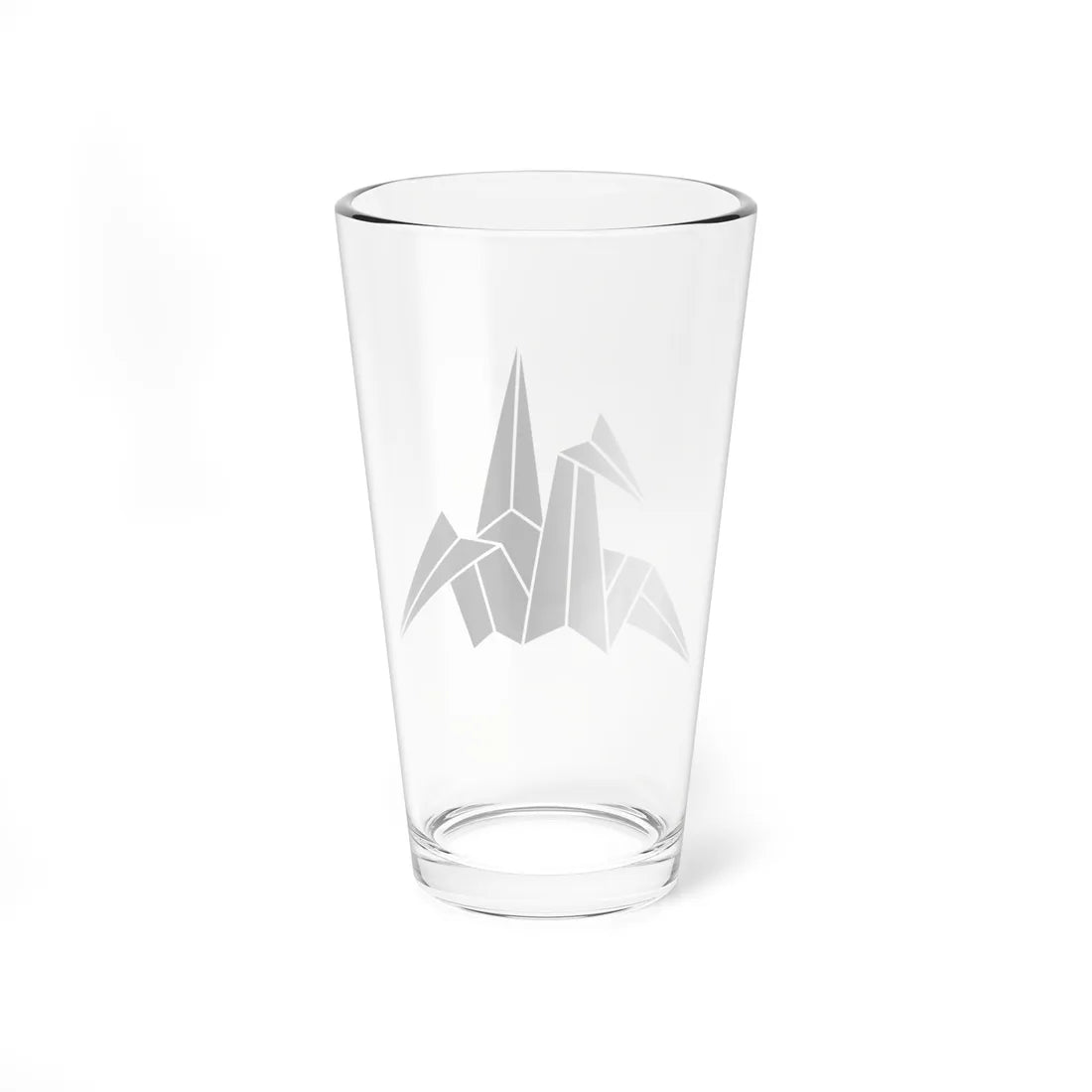 Alex K Hiroshima No background and Black color drawing (Japan) (Coat of Arms) Pint Glass 16oz - Go Mug Yourself
