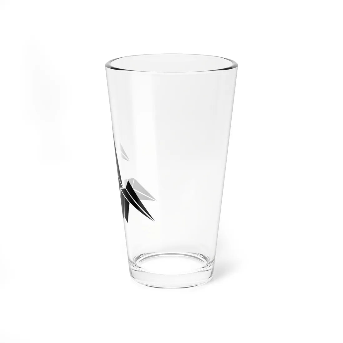 Alex K Hiroshima No background and Black color drawing (Japan) (Coat of Arms) Pint Glass 16oz - Go Mug Yourself