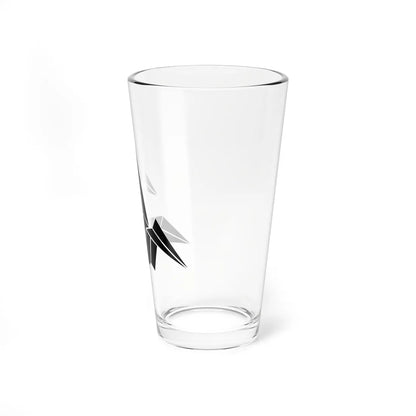 Alex K Hiroshima No background and Black color drawing (Japan) (Coat of Arms) Pint Glass 16oz - Go Mug Yourself