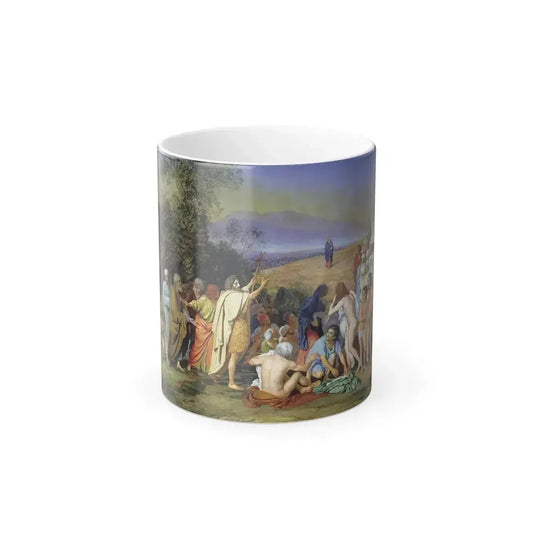 Alexander Andreyevich Ivanov (1806-1858) The Appearance of Christ before the People 1837-57 - Color Changing Mug 11oz 11oz - Go Mug Yourself