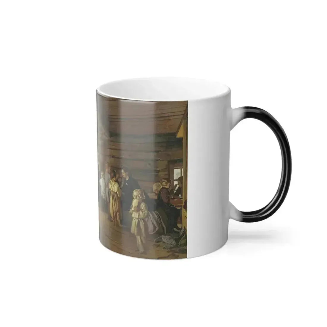 Alexander Ivanovich Morozov (1835-1904) - Rural Free School - 1865 - Color Changing Mug 11oz - Go Mug Yourself