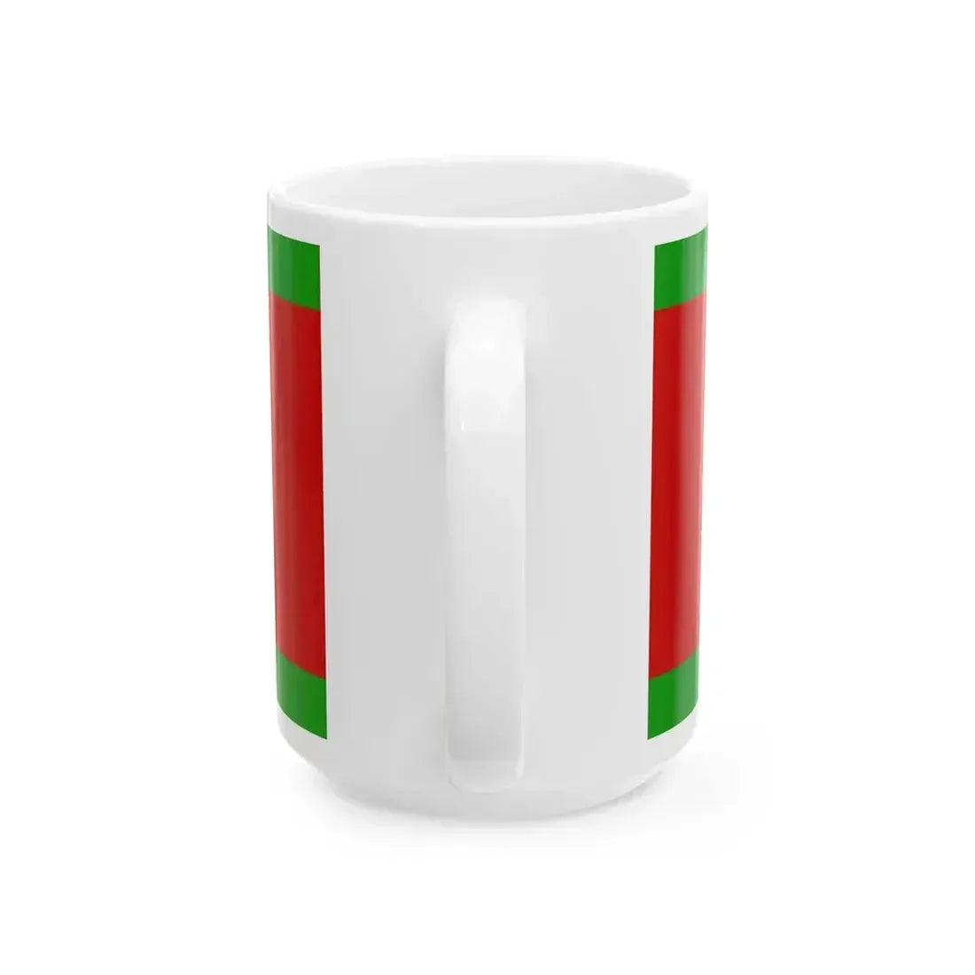 Alexander Lukashenkos proposed flag (Belarus) White Coffee Mug - Go Mug Yourself