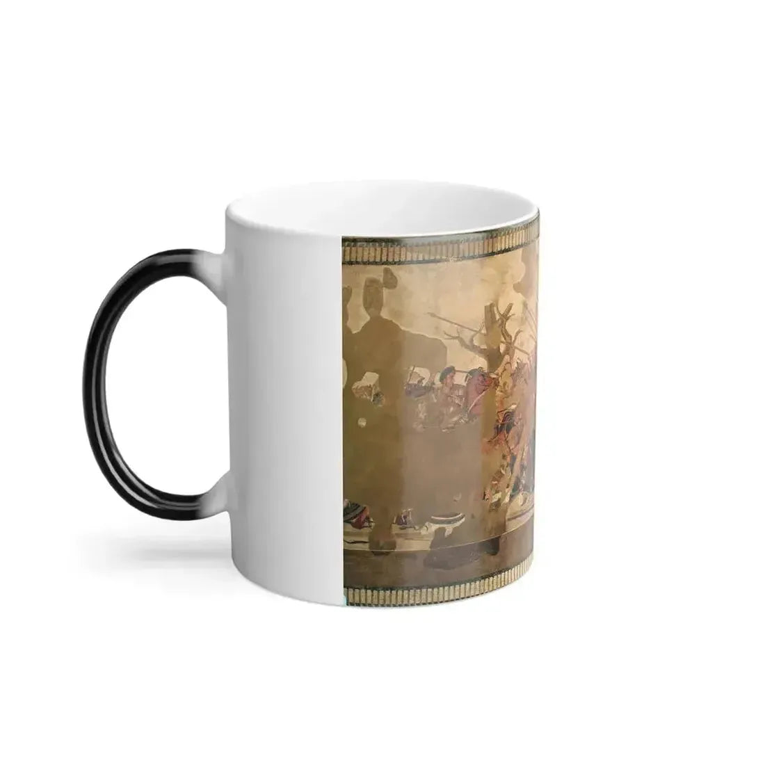 Alexander mosaic - House of the Faun, Pompeii - Color Changing Mug 11oz - Go Mug Yourself