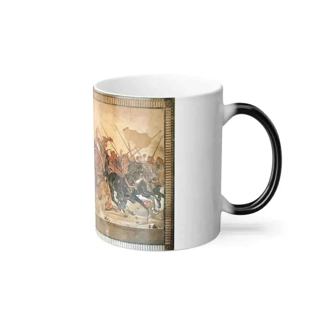 Alexander mosaic - House of the Faun, Pompeii - Color Changing Mug 11oz - Go Mug Yourself