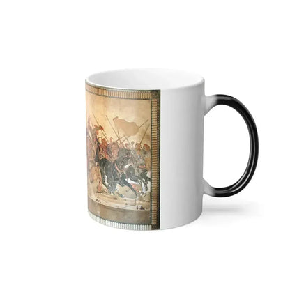 Alexander mosaic - House of the Faun, Pompeii - Color Changing Mug 11oz - Go Mug Yourself