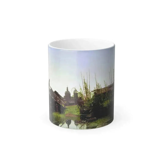 Alexander Pavlovich Popov (1827-1889) Morning in the Countryside - Color Changing Mug 11oz 11oz - Go Mug Yourself