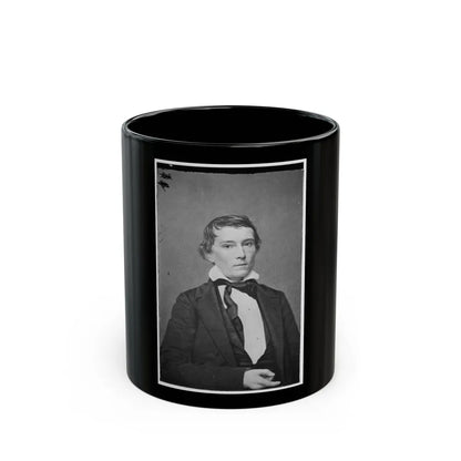 Alexander Stephens C.S.A. (U.S. Civil War) Black Coffee Mug-11oz-Go Mug Yourself