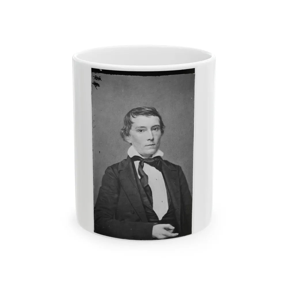 Alexander Stephens C.S.A. (U.S. Civil War) White Coffee Mug-11oz-Go Mug Yourself