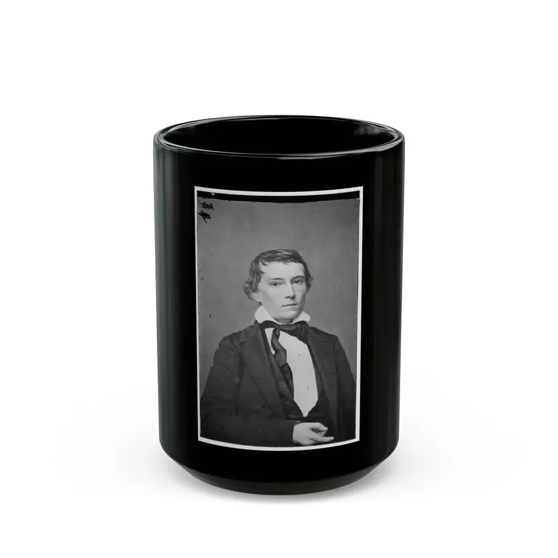 Alexander Stephens C.S.A. (U.S. Civil War) Black Coffee Mug 15oz - Go Mug Yourself