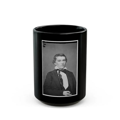 Alexander Stephens C.S.A. (U.S. Civil War) Black Coffee Mug 15oz - Go Mug Yourself