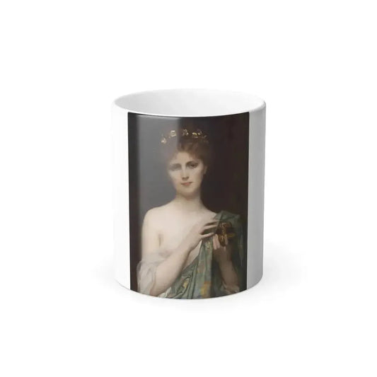 Alexandre Cabanel (1823-1889) Pandora - Oil on canvas 1873 - Color Changing Mug 11oz 11oz - Go Mug Yourself