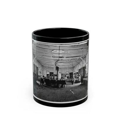 Alexandria, Va.  Cooks In The Kitchen Of Soldiers' Rest (U.S. Civil War) Black Coffee Mug 11oz - Go Mug Yourself