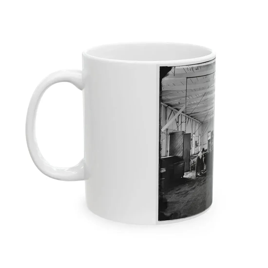 Alexandria, Va.  Cooks In The Kitchen Of Soldiers' Rest (U.S. Civil War) White Coffee Mug - Go Mug Yourself