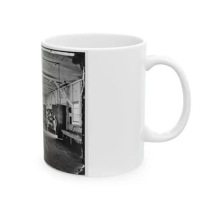 Alexandria, Va.  Cooks In The Kitchen Of Soldiers' Rest (U.S. Civil War) White Coffee Mug - Go Mug Yourself