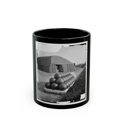 Alexandria, Va.  Magazine In Battery Rodgers (U.S. Civil War) Black Coffee Mug 11oz - Go Mug Yourself