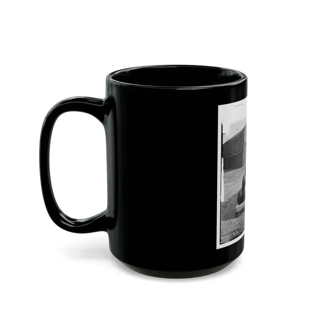 Alexandria, Va.  Magazine In Battery Rodgers (U.S. Civil War) Black Coffee Mug - Go Mug Yourself