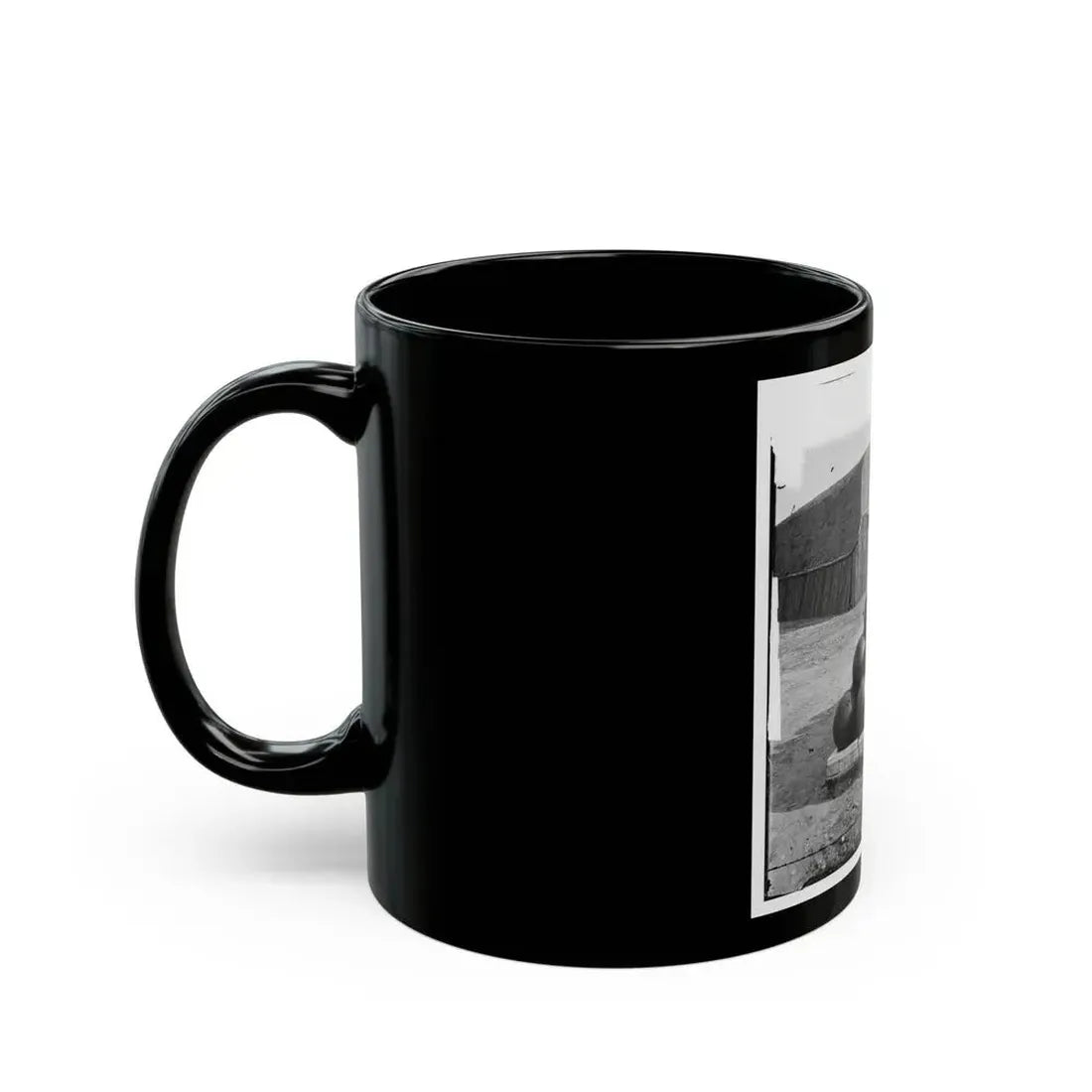 Alexandria, Va.  Magazine In Battery Rodgers (U.S. Civil War) Black Coffee Mug - Go Mug Yourself