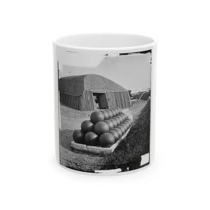 Alexandria, Va.  Magazine In Battery Rodgers (U.S. Civil War) White Coffee Mug 11oz - Go Mug Yourself