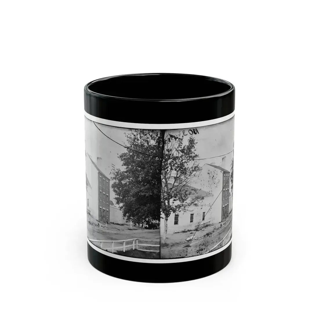 Alexandria, Va.  Price, Birch & Co., Dealers In Slaves, 283 Duke St. (U.S. Civil War) Black Coffee Mug 11oz - Go Mug Yourself