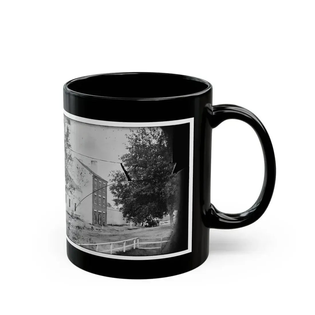 Alexandria, Va.  Price, Birch & Co., Dealers In Slaves, 283 Duke St. (U.S. Civil War) Black Coffee Mug - Go Mug Yourself