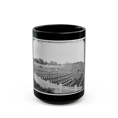 Alexandria, Va.  Soldiers' Cemetery (U.S. Civil War) Black Coffee Mug 15oz - Go Mug Yourself