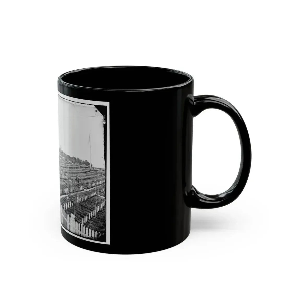 Alexandria, Va.  Soldiers' Cemetery (U.S. Civil War) Black Coffee Mug - Go Mug Yourself