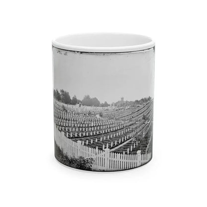 Alexandria, Va.  Soldiers' Cemetery (U.S. Civil War) White Coffee Mug 11oz - Go Mug Yourself