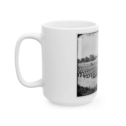 Alexandria, Va.  Soldiers' Cemetery (U.S. Civil War) White Coffee Mug - Go Mug Yourself