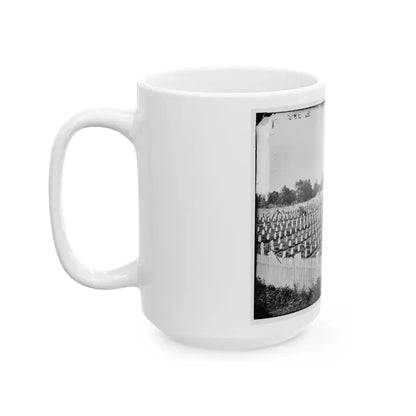 Alexandria, Va.  Soldiers' Cemetery (U.S. Civil War) White Coffee Mug - Go Mug Yourself