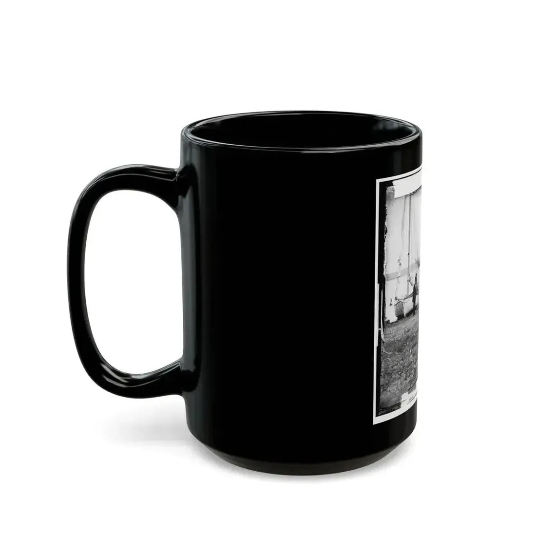 Alexandria, Va.  Steam Frigate Pensacola (U.S. Civil War) Black Coffee Mug - Go Mug Yourself