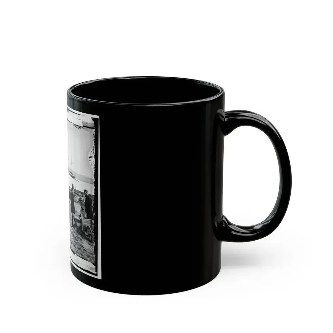 Alexandria, Va.  Steam Frigate Pensacola (U.S. Civil War) Black Coffee Mug - Go Mug Yourself