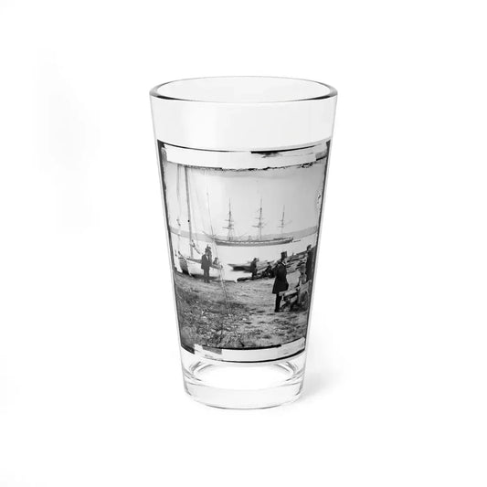 Alexandria, Va.  Steam Frigate Pensacola (U.S. Civil War) Pint Glass 16oz 16oz - Go Mug Yourself