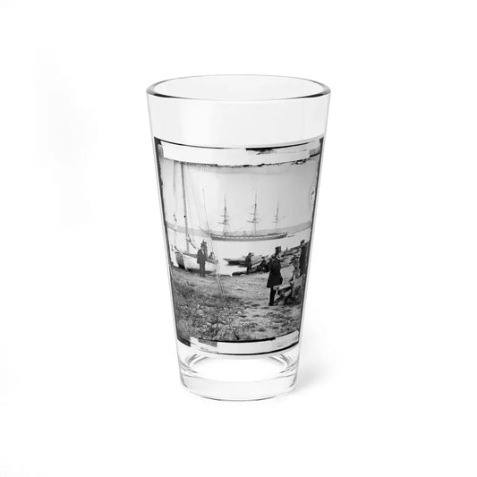 Alexandria, Va.  Steam Frigate Pensacola (U.S. Civil War) Pint Glass 16oz 16oz - Go Mug Yourself