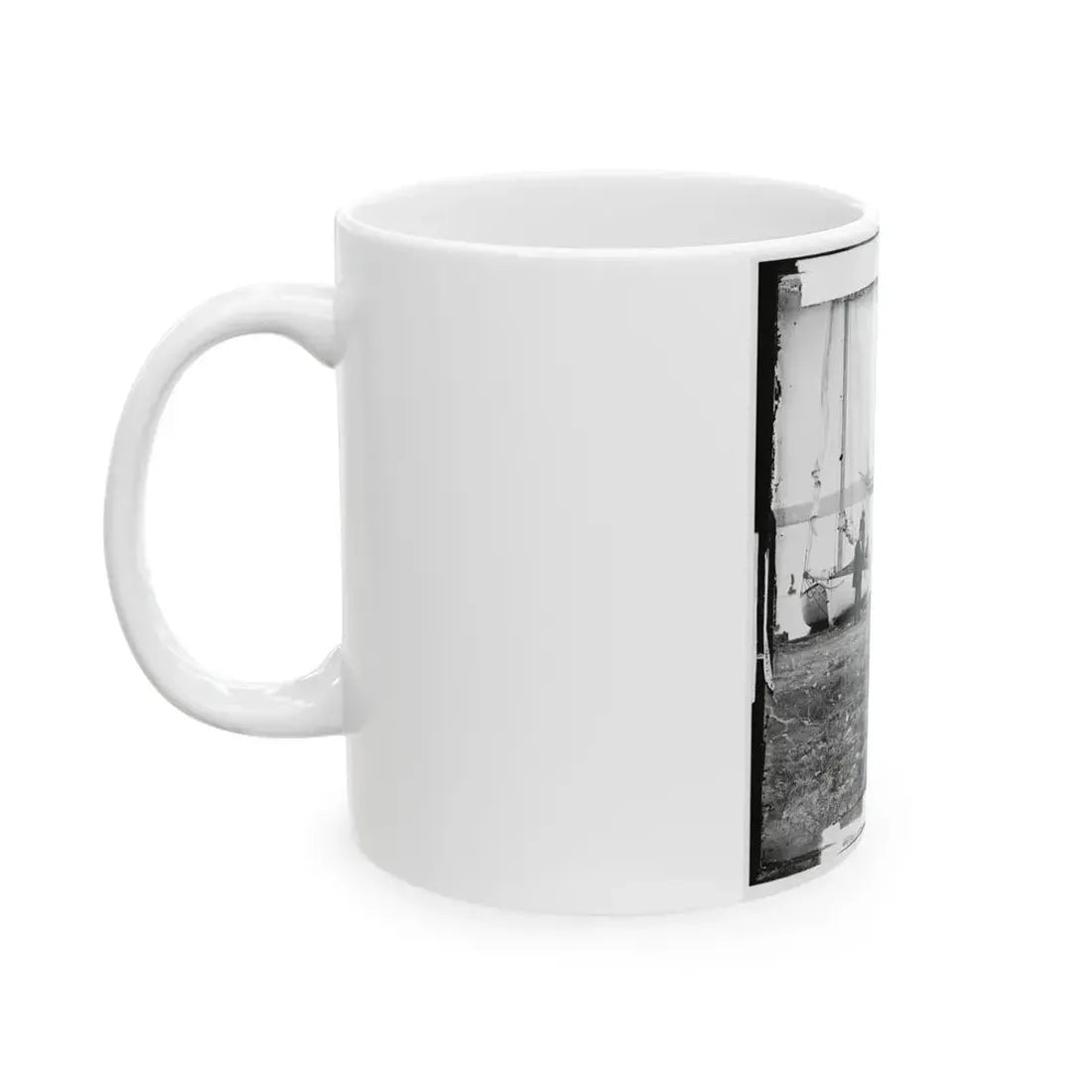 Alexandria, Va.  Steam Frigate Pensacola (U.S. Civil War) White Coffee Mug - Go Mug Yourself