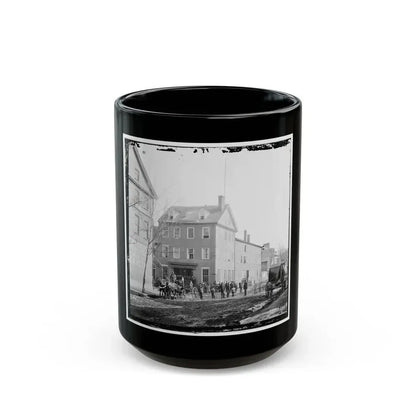 Alexandria, Va.  The Marshall House, King And Pitt Streets (U.S. Civil War) Black Coffee Mug 15oz - Go Mug Yourself