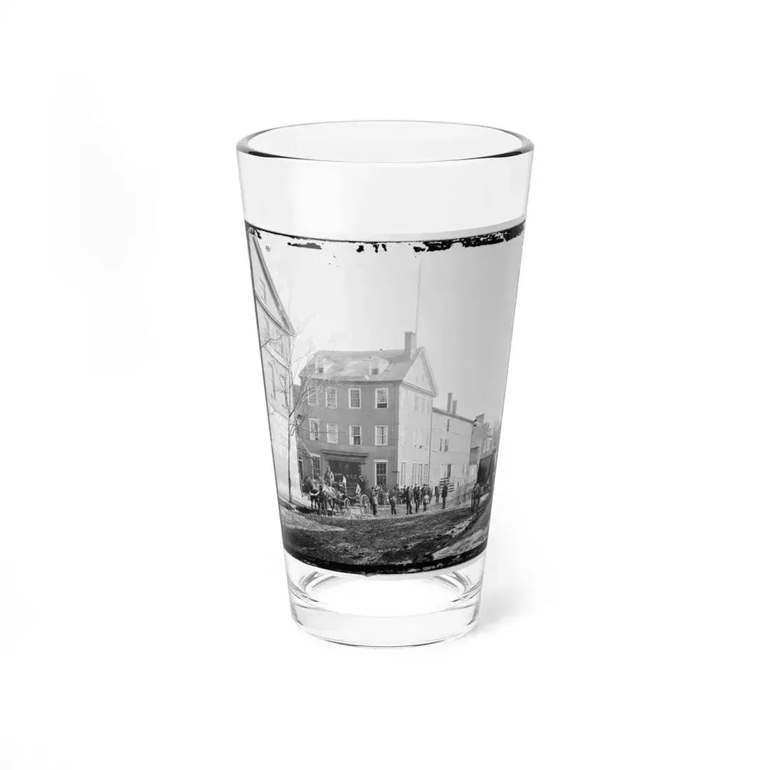 Alexandria, Va.  The Marshall House, King And Pitt Streets (U.S. Civil War) Pint Glass 16oz 16oz - Go Mug Yourself