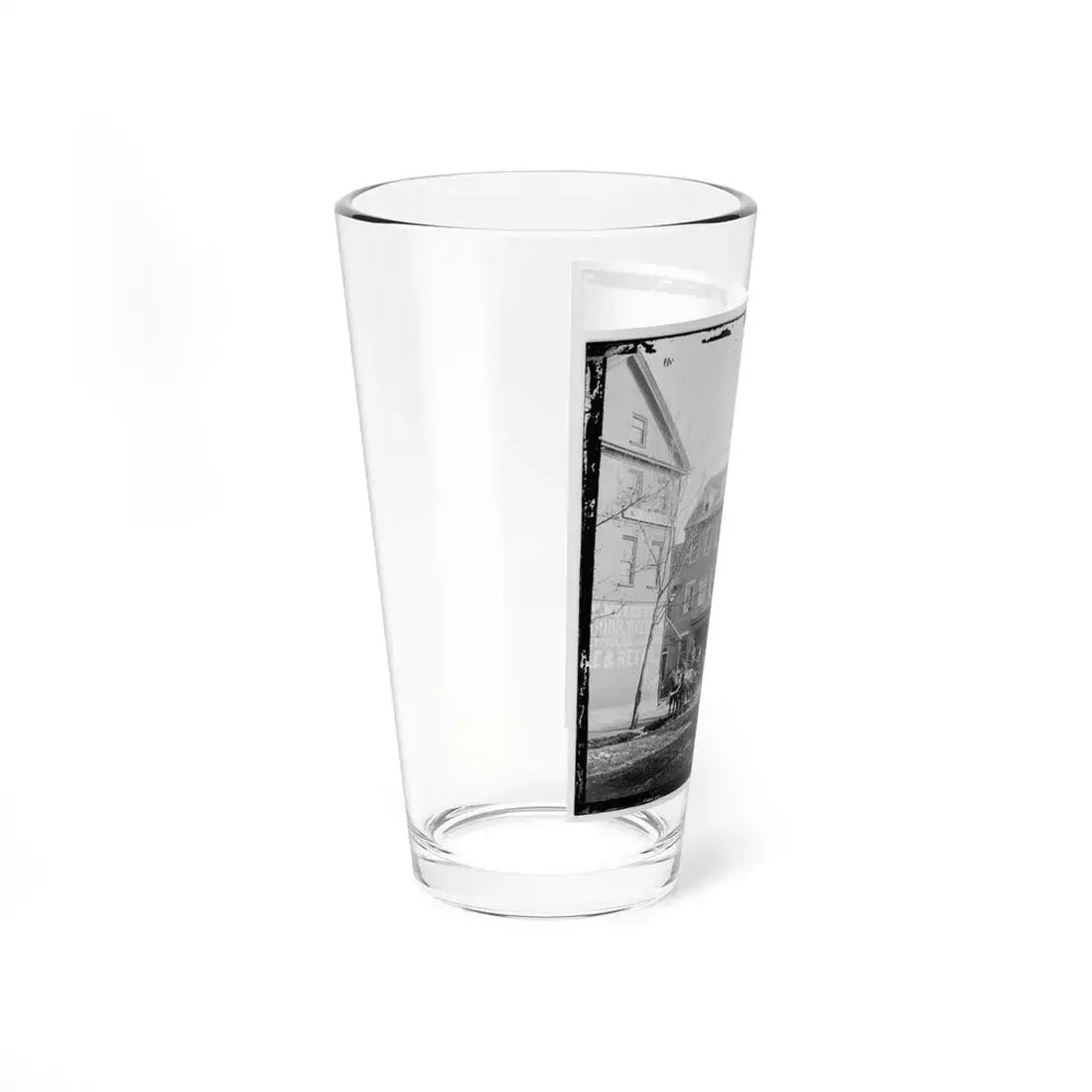 Alexandria, Va.  The Marshall House, King And Pitt Streets (U.S. Civil War) Pint Glass 16oz - Go Mug Yourself