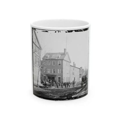 Alexandria, Va.  The Marshall House, King And Pitt Streets (U.S. Civil War) White Coffee Mug 11oz - Go Mug Yourself