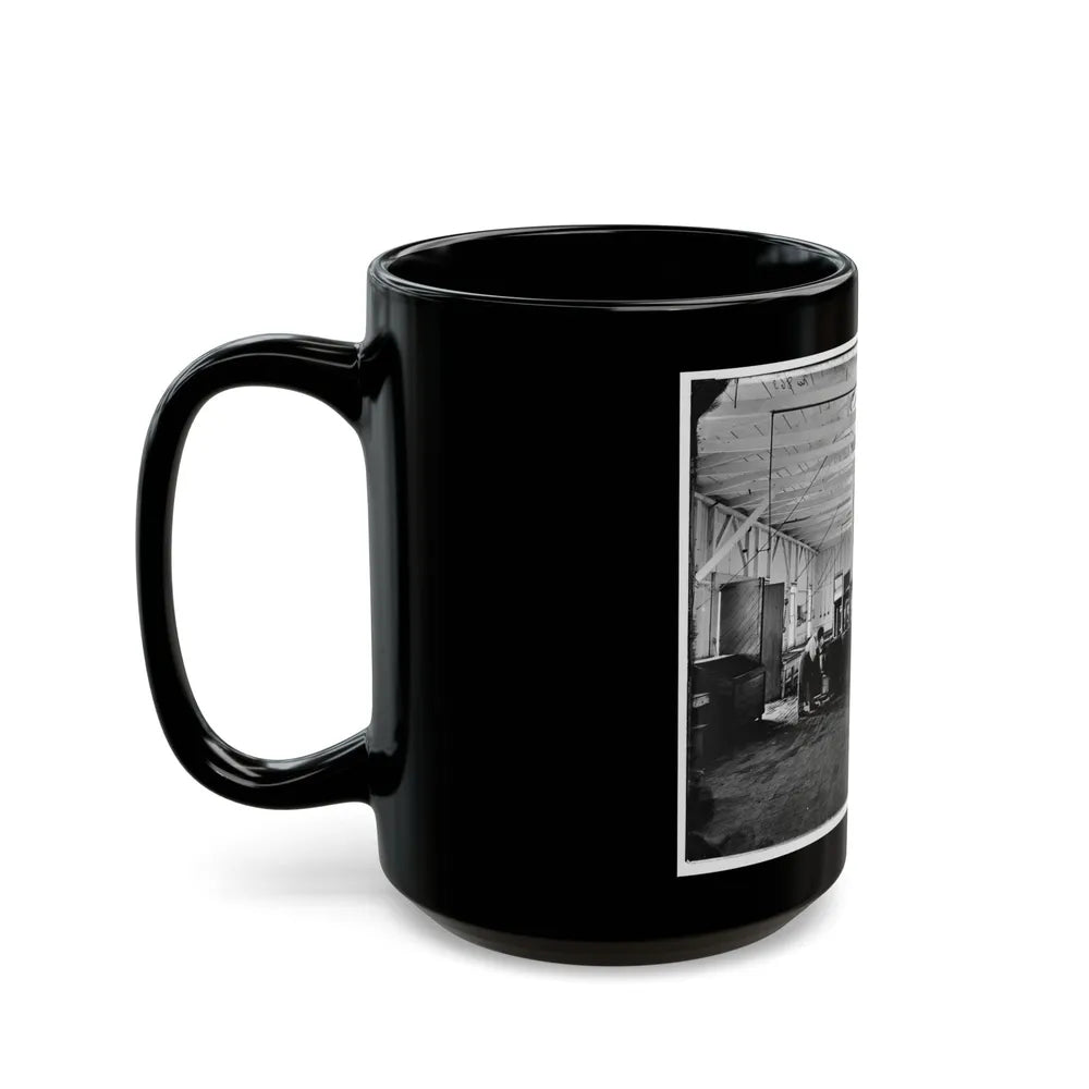 Alexandria, Va. Cooks In The Kitchen Of Soldiers' Rest (U.S. Civil War) Black Coffee Mug-Go Mug Yourself